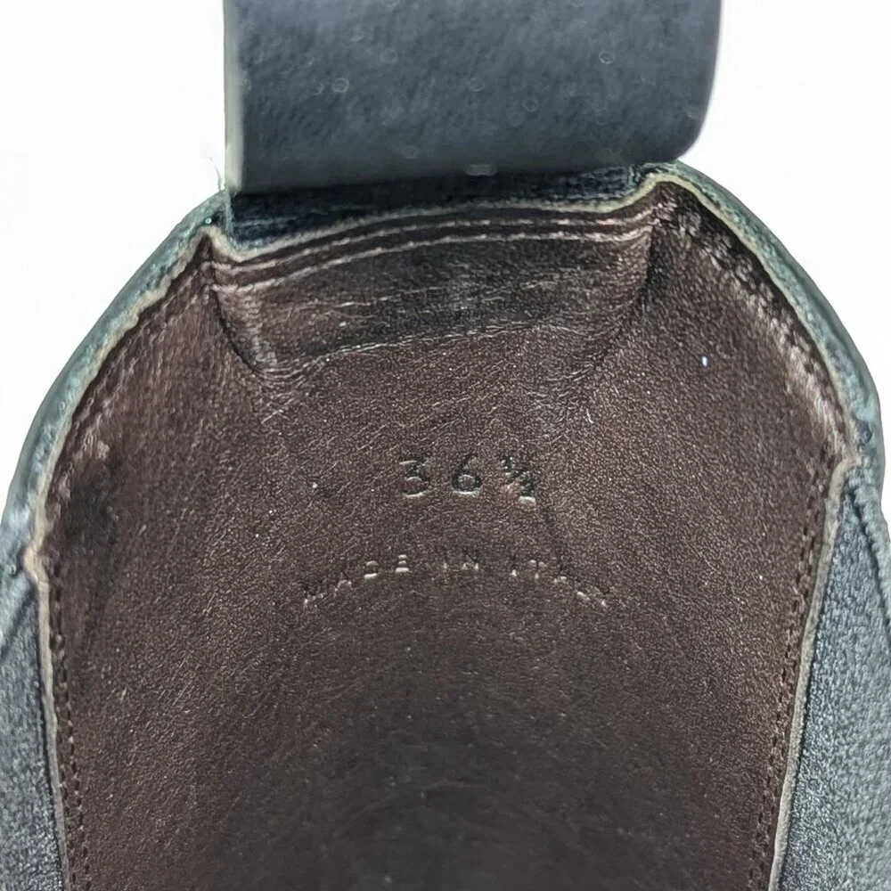 Bottega Veneta Women's Black & Pink Platform Chelsea Boots Size 36.5 MSRP $1,450